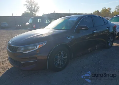 2017 Kia Optima Lx из США, поврежденный, VIN 5XXGT4L38HG164870